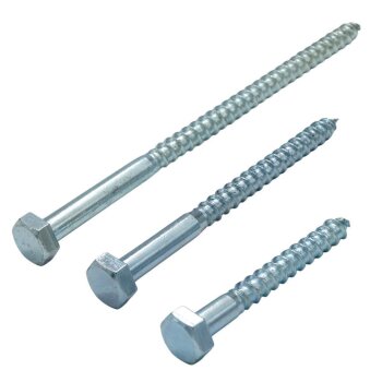 Holzschrauben Sechskant verzinkt 6x120 mm