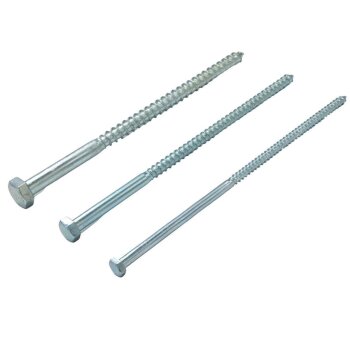 Holzschrauben Sechskant verzinkt 8x160 mm