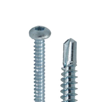 Bohrschraube Linsenkopf TX 4,2 x 13mm - 1000 Stk.