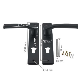 Türgriffe Modell Basic Griff & Griff lang PZ...