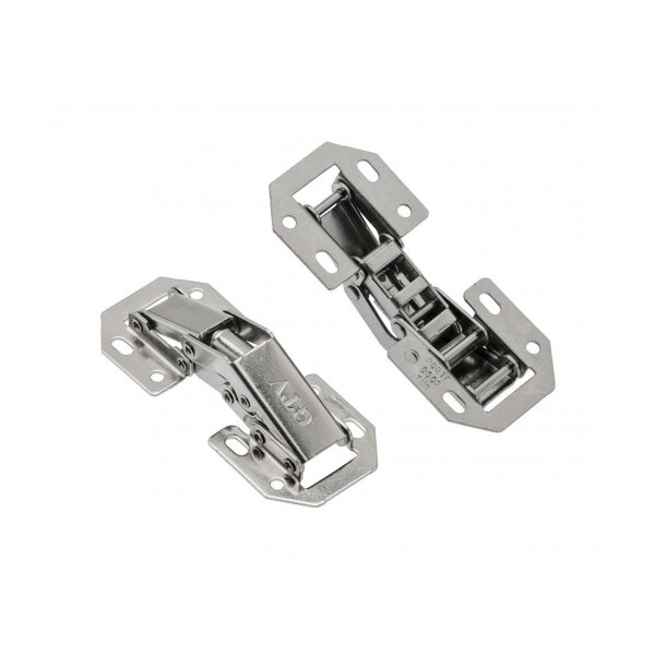 Aufschraubscharnier mit Feder, klein