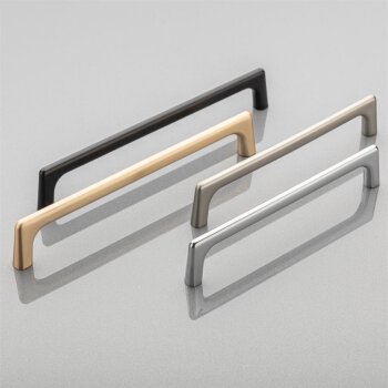 Möbelgriff - OCTAVIO 128 mm schwarz matt