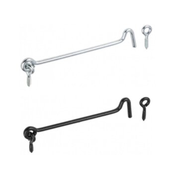 Sturmhaken mit Öse 180 mm Schwarz ZHK 180 C