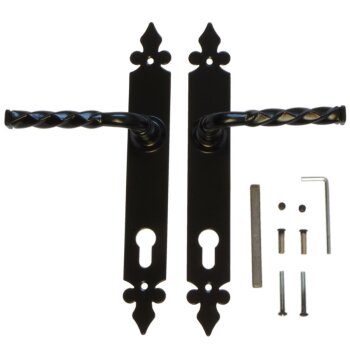 Türgriff Schwarz PZ 90 mm WHA 90