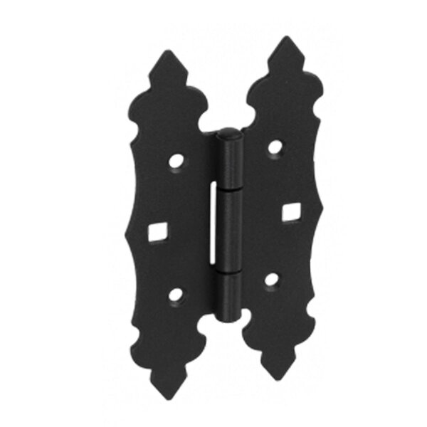 Scharnier Schwarz 130x70x2 mm ZOK 130 C