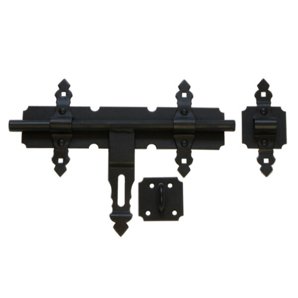 Bolzenriegel Schwer Schwarz 350 mm WCZ 350 C