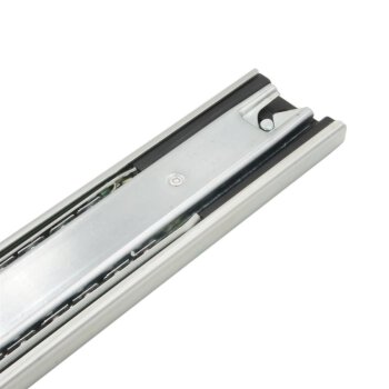 Schubladenschiene H45 mit Selbsteinzug, Vollauszug, 400 mm