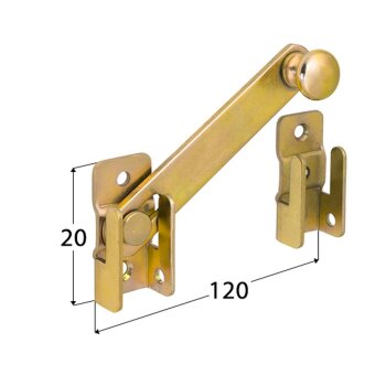 Gartentorfalle 120x20 mm