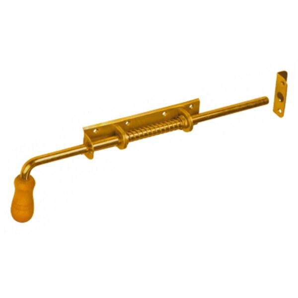 Federriegel mit Holzhebel 420x50 mm WSP420