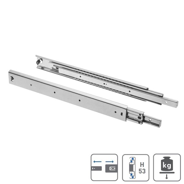 Schwerlastauszug bis 100 kg 800 mm