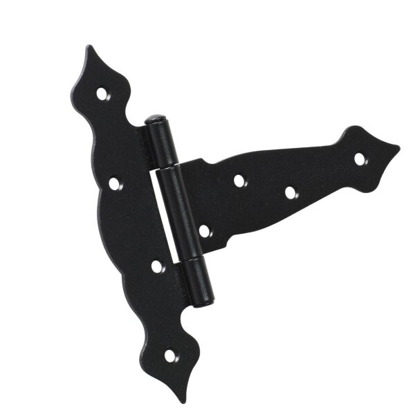 Kreuzgehänge dekorativ schwarz 125x40x160x2,5 mm