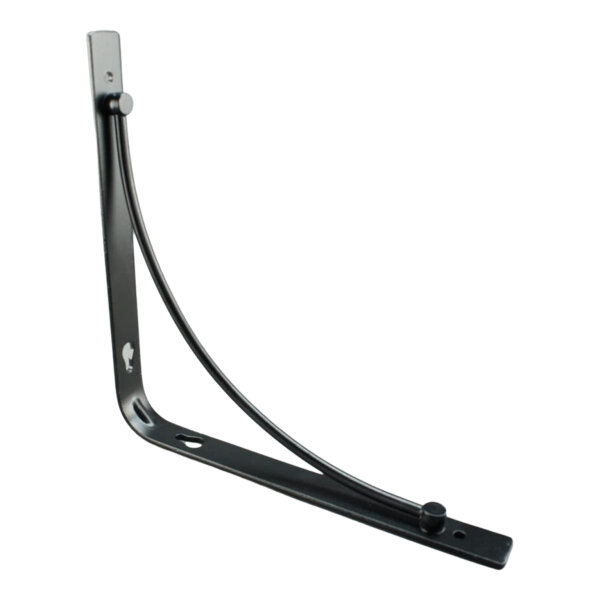 Regalwinkel Bogen IN schwarz 150 x 150 mm