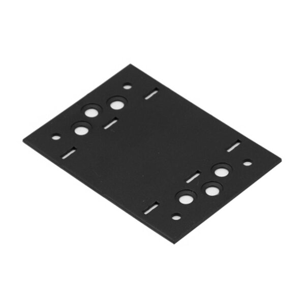 Flachverbinder 116 x 85 mm Holzverbinder schwarz