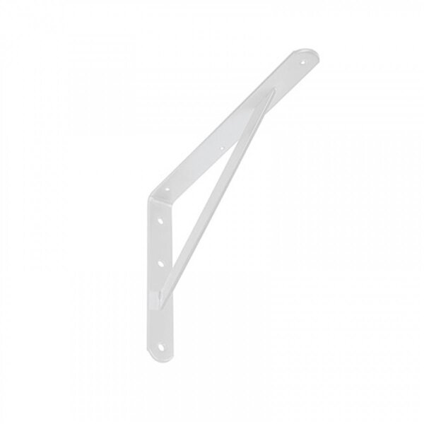 Stahlkonsole Weiß 200x125x20x3 mm WSWP