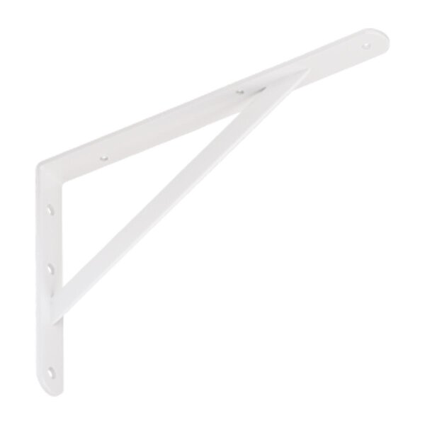 Stahlkonsole Weiß 300x200x20x3 mm WSWP