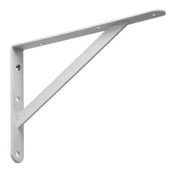 Stahlkonsole Weiß 300x200x20x3 mm WSWP