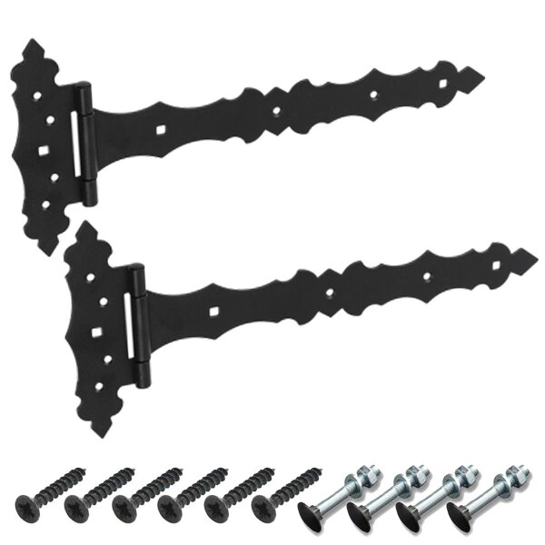 Kreuzgehänge schwarz 2er Set - 300x50x170x2,5 mm