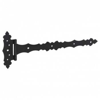 Kreuzgehänge schwarz 2er Set - 400x50x170x2,5 mm