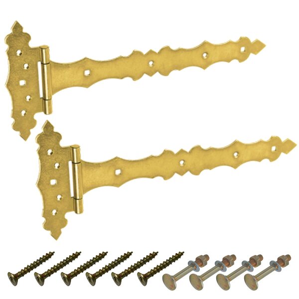 Kreuzgehänge gelb 2er Set - 300x50x170x2,5 mm