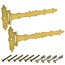 Kreuzgehänge gelb 2er Set - 300x50x170x2,5 mm