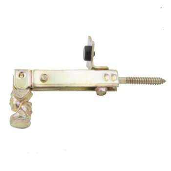 Fensterladenhalter Männchen mit verstellbaren Anschlag Gelb