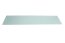 Glasregal mit Halter Rechteck matt 60x15 cm Croco