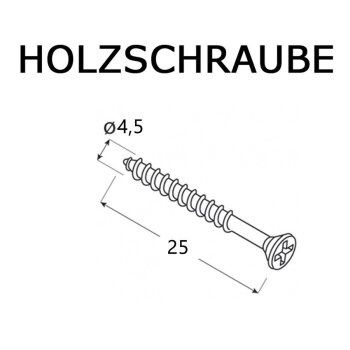 Kreuzgehänge 2er Set - 150x35x80x2 mm