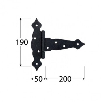 Kreuzgehänge 2er Set - 200x190x50 mm