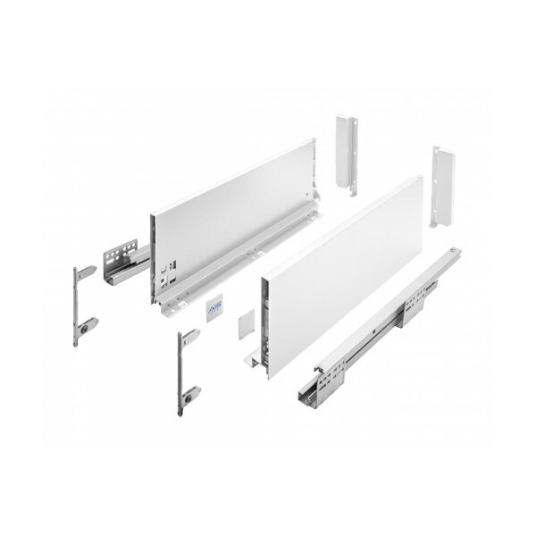 Schubladensystem Weiß 167x500 mm