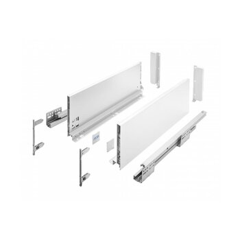 Schubladensystem Weiß 167x500 mm