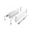 Schubladensystem Weiß 167x500 mm