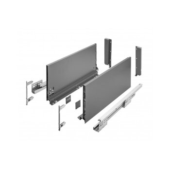 Schubladensystem Anthrazit 199x500 mm