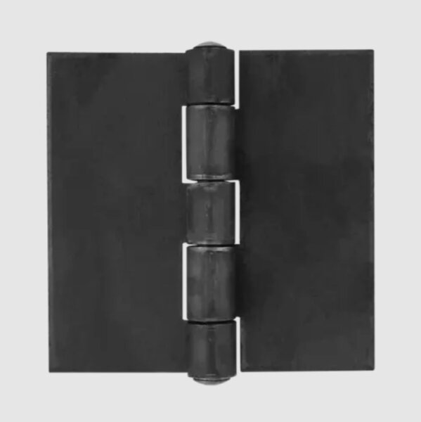 Anschweißscharnier schwarz 150x150x4,5 mm ZMC