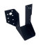 Balkenschuh Lasche außen 45x97x75x2 mm schwarz WB 49 C