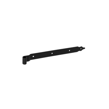 Ladenband gekröpft 500x10x40x5 mm schwarz ZPK 500/16 C