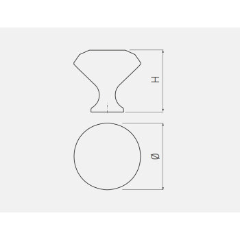 Möbelknopf Crystal Palace B, 30 mm, Kristallfarbe: durchsichtig, Metalloberfläche: Chrom glänzend
