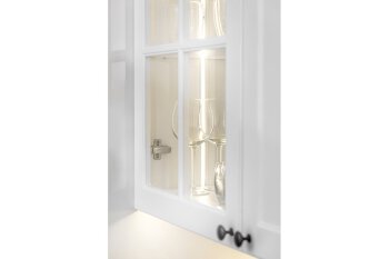 Möbelknopf TERNI, Zamak, schwarz matt