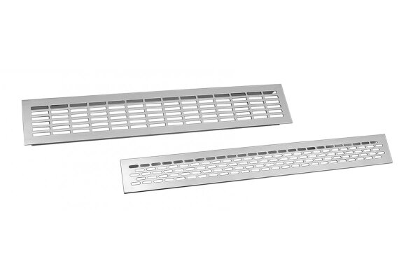 Lüftungsgitter schwarz W60x484