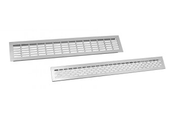 Lüftungsgitter schwarz W60x484