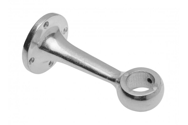 Halterung Garderobenstange THA-12 für Rohrdurchmesser 25 mm, verchromt