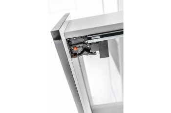 Schiebeboden-Montageführung mit Dämpfung 0SHX-18 3D 400 mm