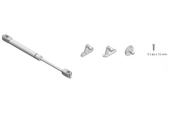 Gasdruckfeder Standard, grau, 60 N