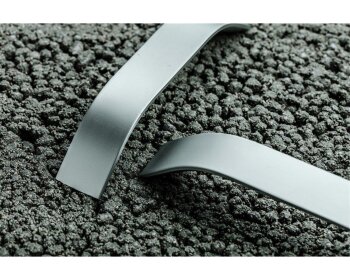 Möbelgriff UA-337, Bohrlochabstand: 256 mm, Aluminium, Oberfläche: silberfarben eloxiert