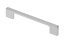 Möbelgriff UZ-819, Bohrlochabstand 128 mm, Zamak, Oberfläche - Chrom matt