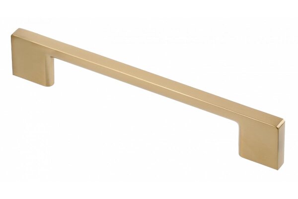 Möbelgriff UZ-819, Bohrlochabstand 128 mm, Zamak, Oberfläche - Messing