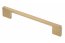 Möbelgriff UZ-819, Bohrlochabstand 128 mm, Zamak, Oberfläche - Messing