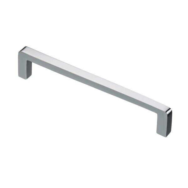 Möbelgriff BAGIO, Bohrlochabstand 128 mm, Material - Zamak, Oberfläche - Chrom glänzend