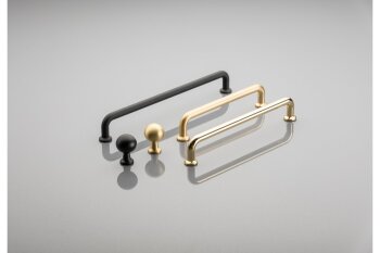 Griff NORD, Bohrlochabstand 160 mm, schwarz matt