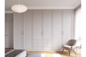 Griff NORD, Bohrlochabstand 320 mm, gold gebürstet