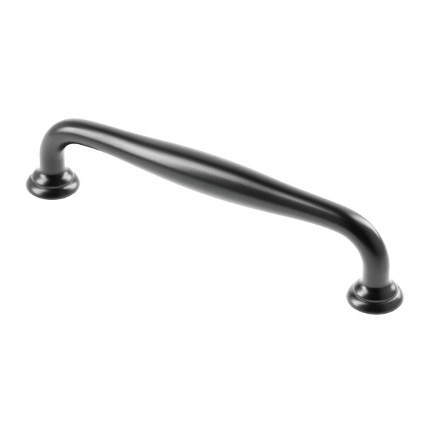 Möbelgriff STILO schwarz matt 128 mm